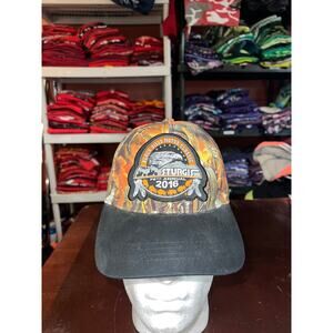 Sturgis Biker Hat Black Hills Motor Classic 2016 Fire Skeleton Indian Storm NWT